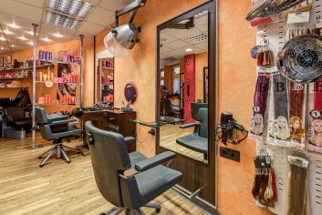 Rundgang Friseursalon