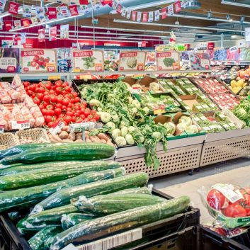 Rundgang Supermarkt REWE