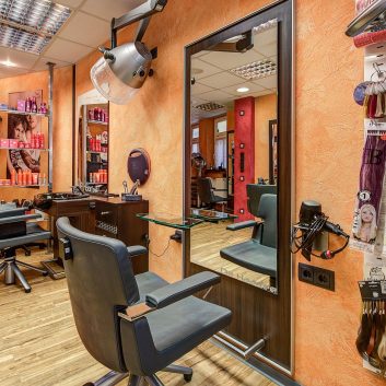 Rundgang Friseursalon